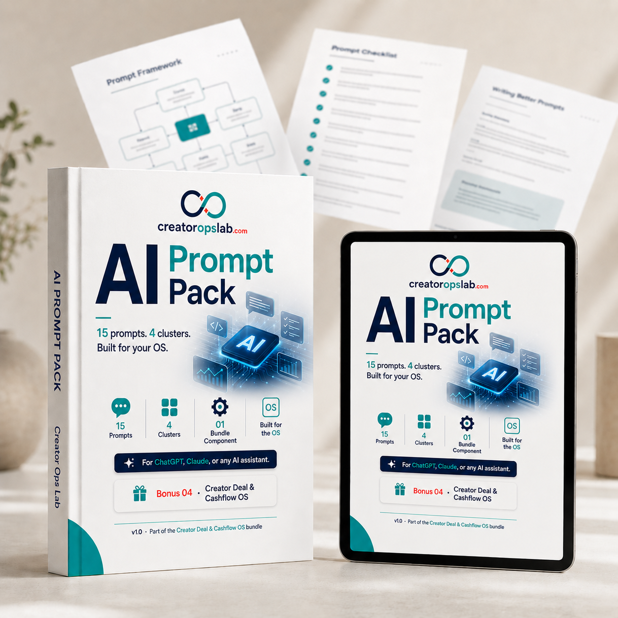 AI Prompt Pack mockup