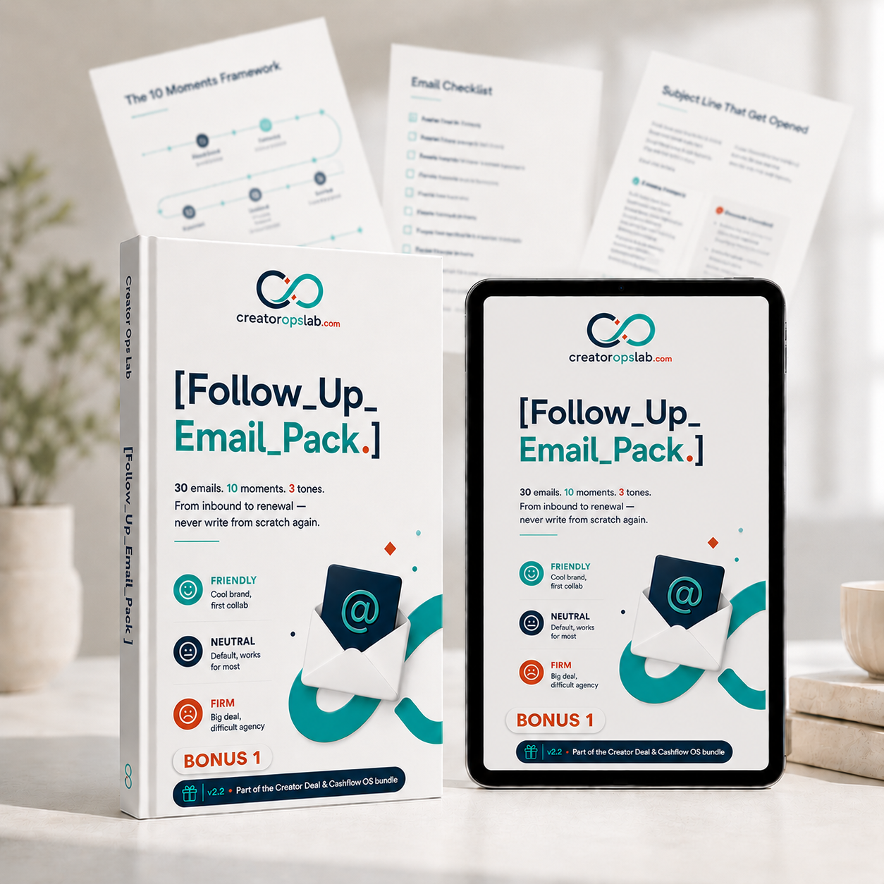 Follow-Up Email Pack mockup